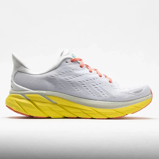 Hoka Clifton 8 Men's Blanc de Blanc/Illuminating
