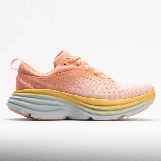 Hoka Bondi 8 Women's Shell Coral/Peach Parfait