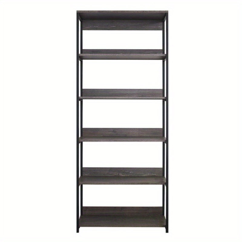 Wood Walkin Closet System - Wood & Metal Modular Storage Organizer with Adjustable Shelves, Drawers & Hanging Rods, Space-Saving Design for Bedroom, Closet, Small Spaces, Open Shelving Units, Sturdy Construction